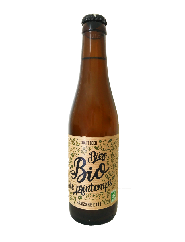 Bière bio de printemps
