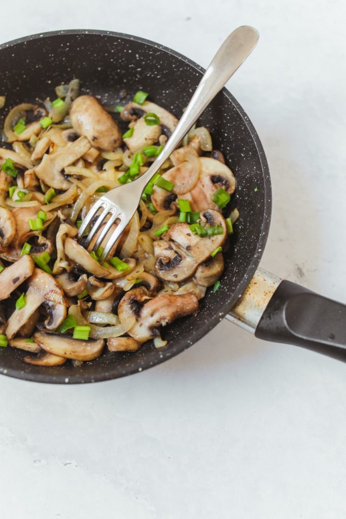 Poêlée de champignons à la bière brune