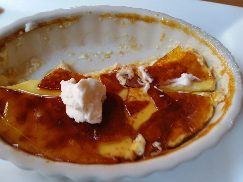 Crème brûlée à la bière